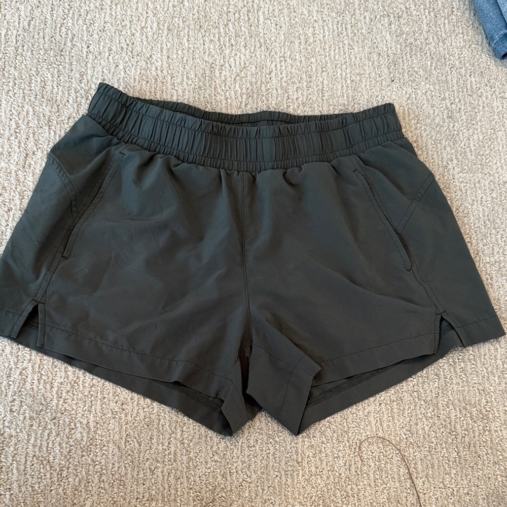 Women's zella green Athletic Shorts